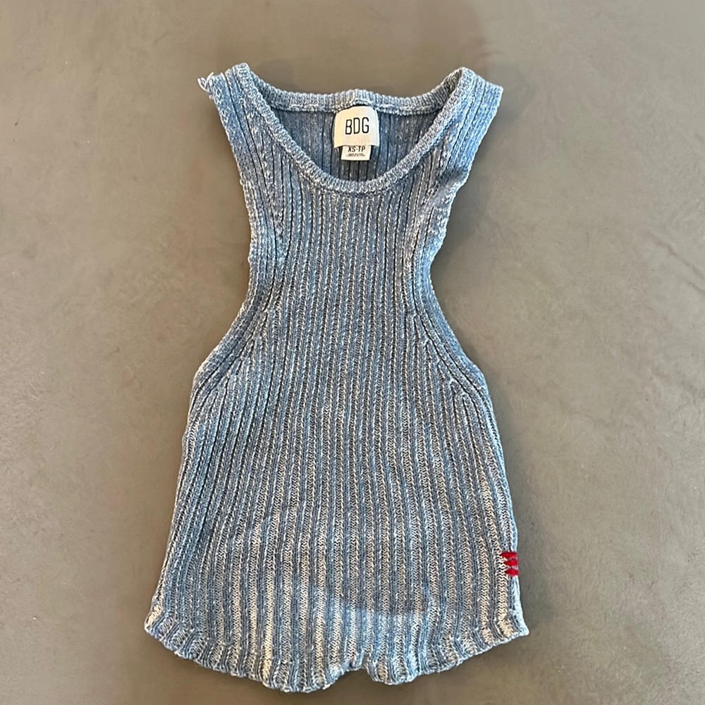 Urban Outfitters Blue Going Out Top